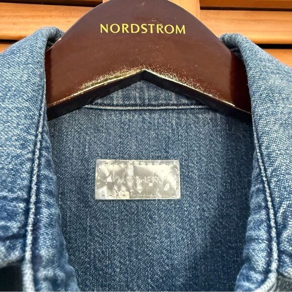 MOTHER Denim short sleeve Jumpsuit size small - Picture 2 of 9